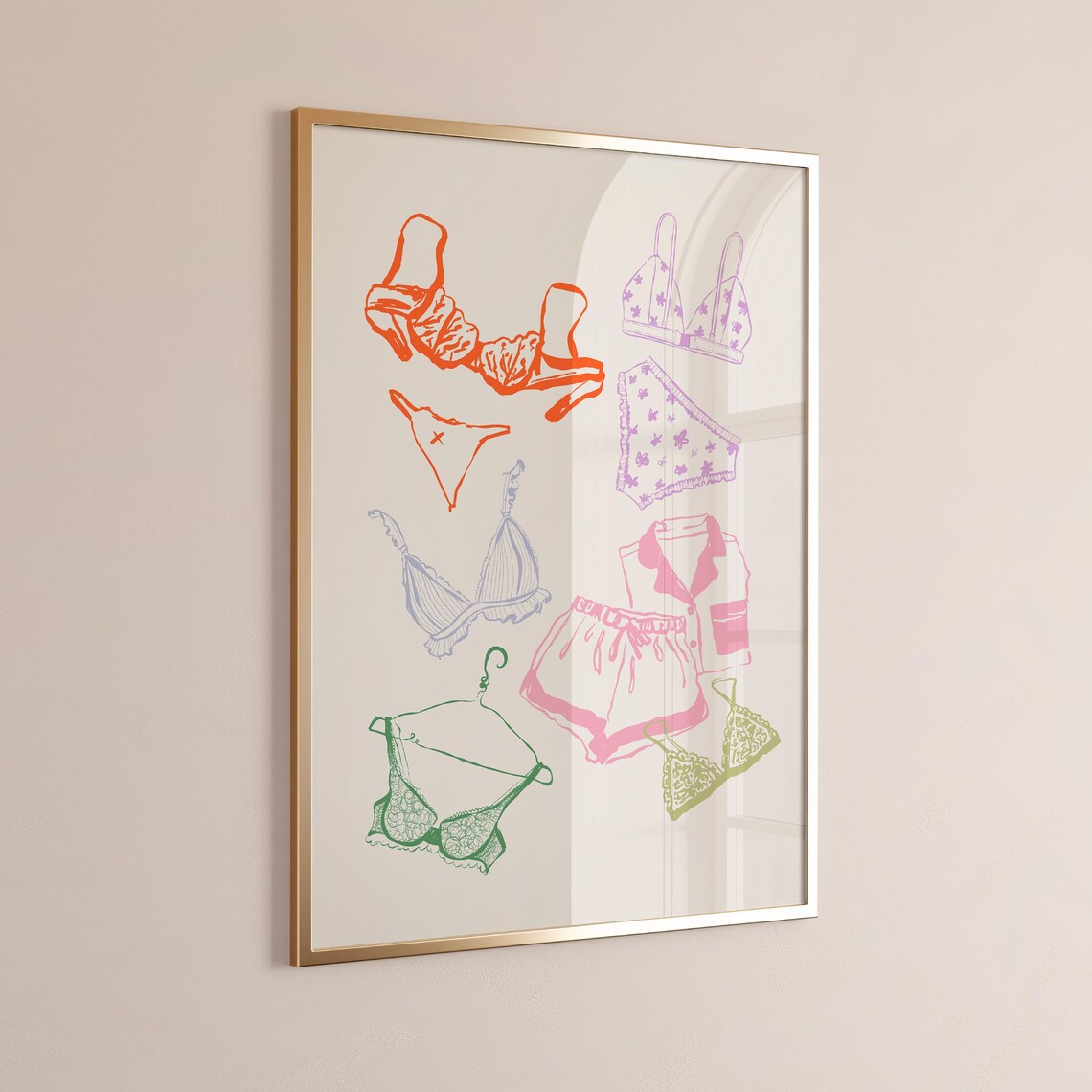 Coquette Laundry Room Decor Poster Art Print - Image 3
