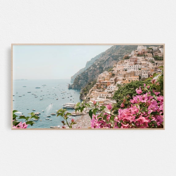 Positano Amalfi Coast Italy Travel Poster