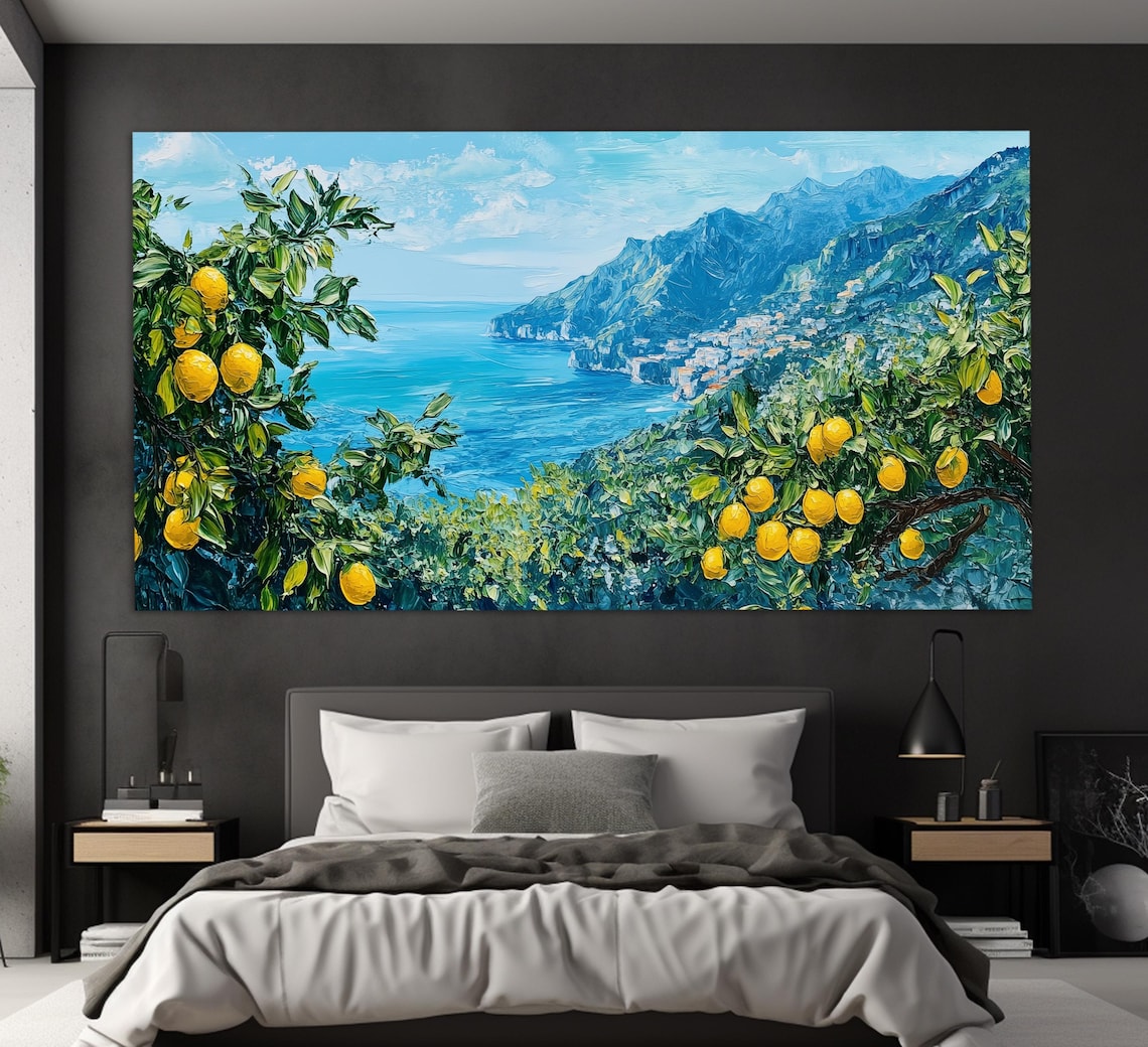Amalfi Lemon Groves, Vintage Italy Travel Poster - Image 6