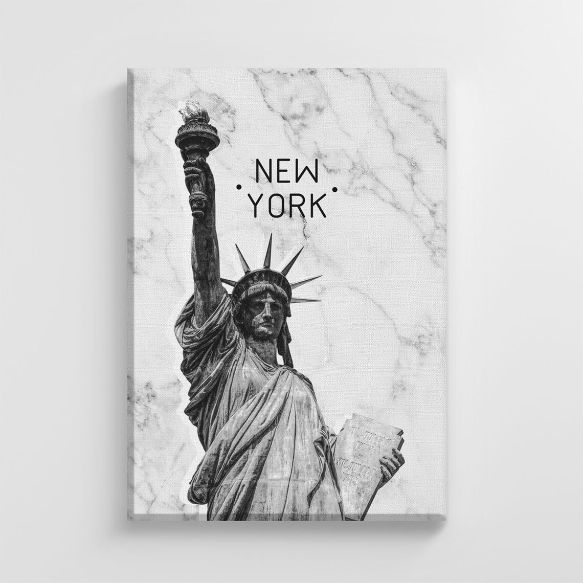 New York Liberty City USA Illustration, Home Decor