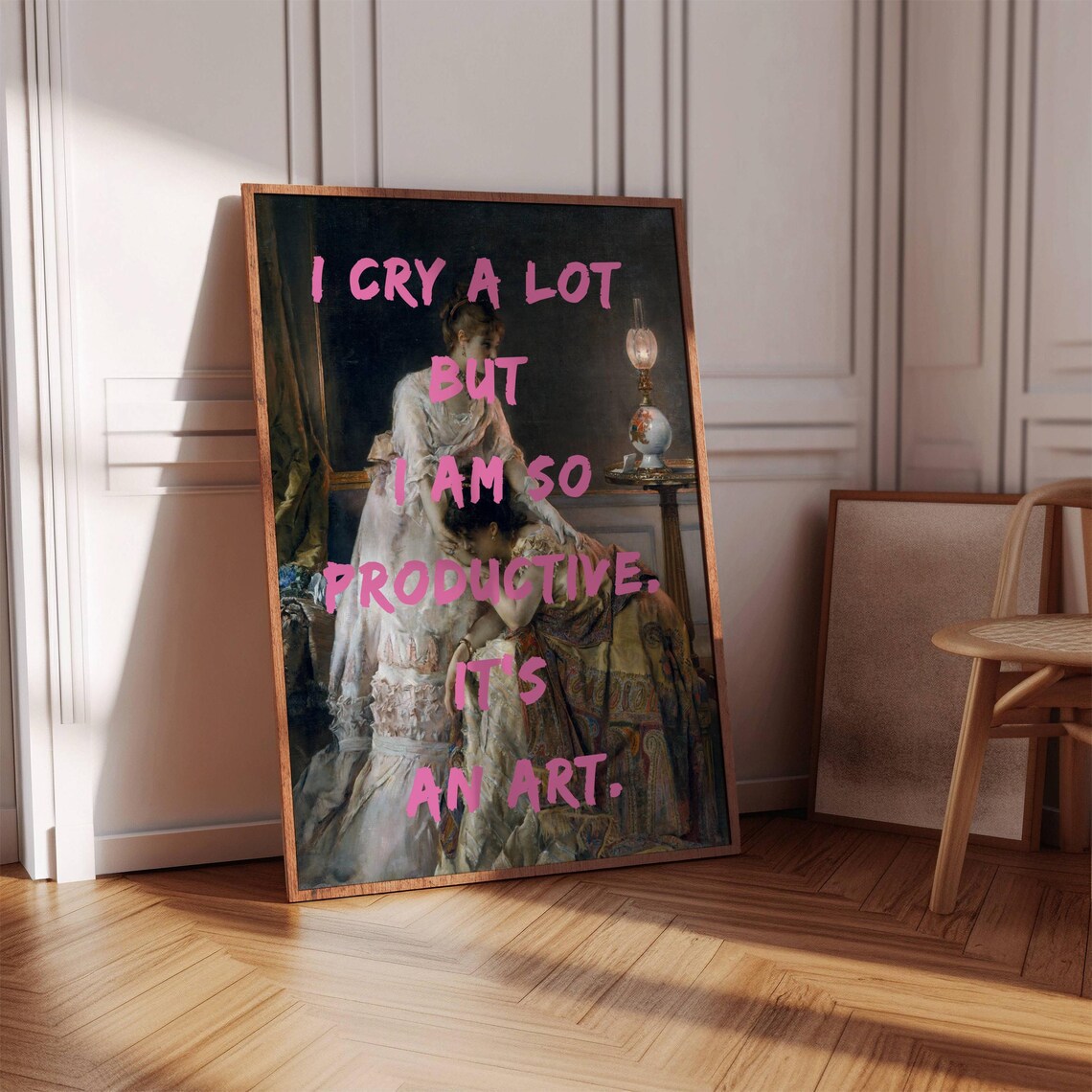 Altered Art Print, Quirky Vintage Coquette Decor - Image 7