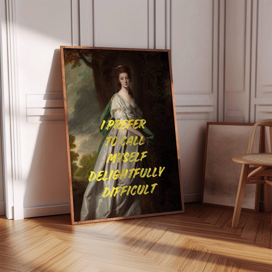 Altered Feminist Art Poster, Eclectic Maximalist Decor - Image 6
