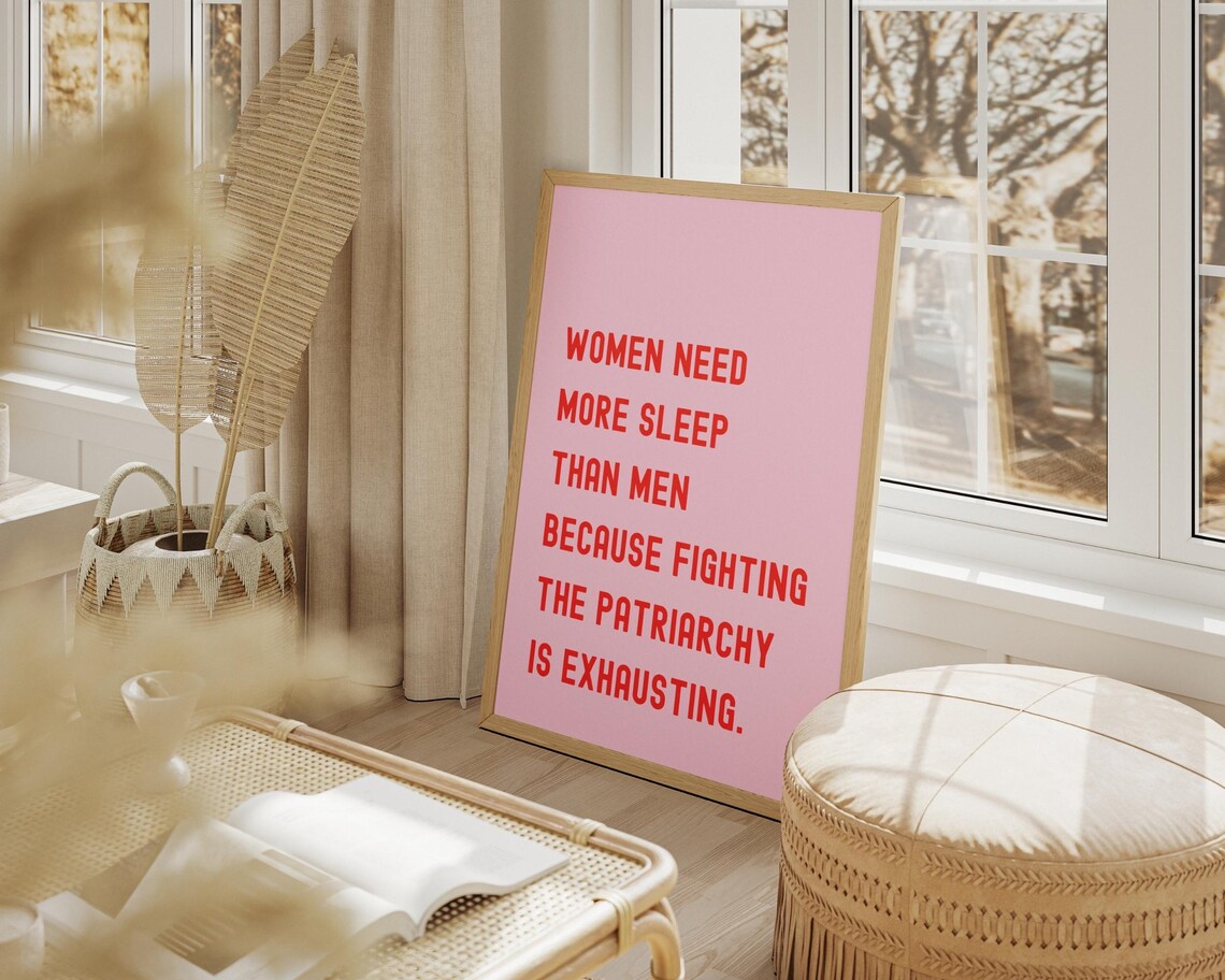Feminist Quote Poster, Women Empowerment Decor - Image 3