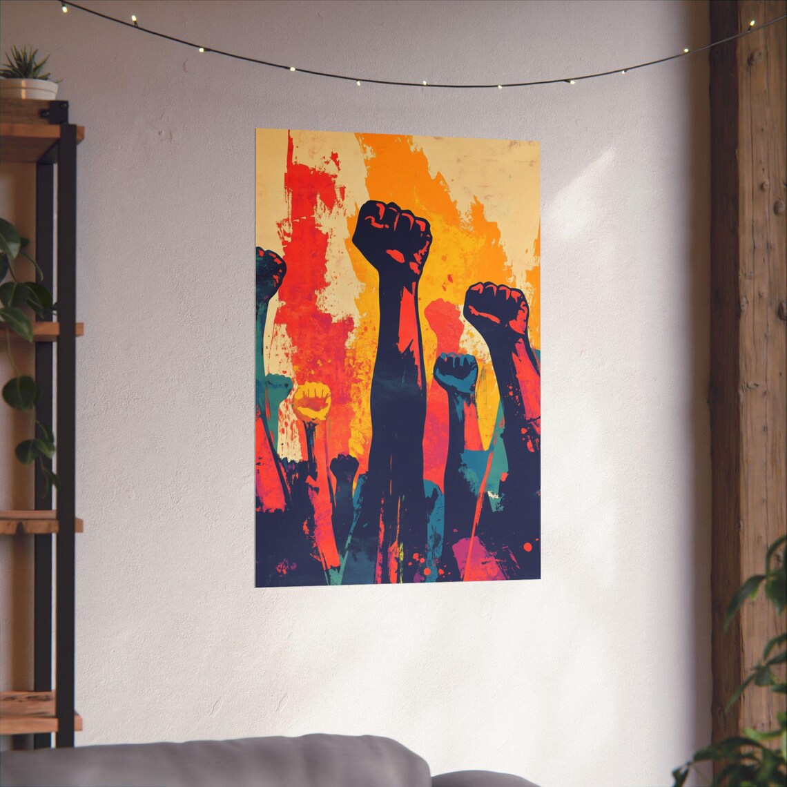 Protest Poster, Political Statement Art Print - Image 3