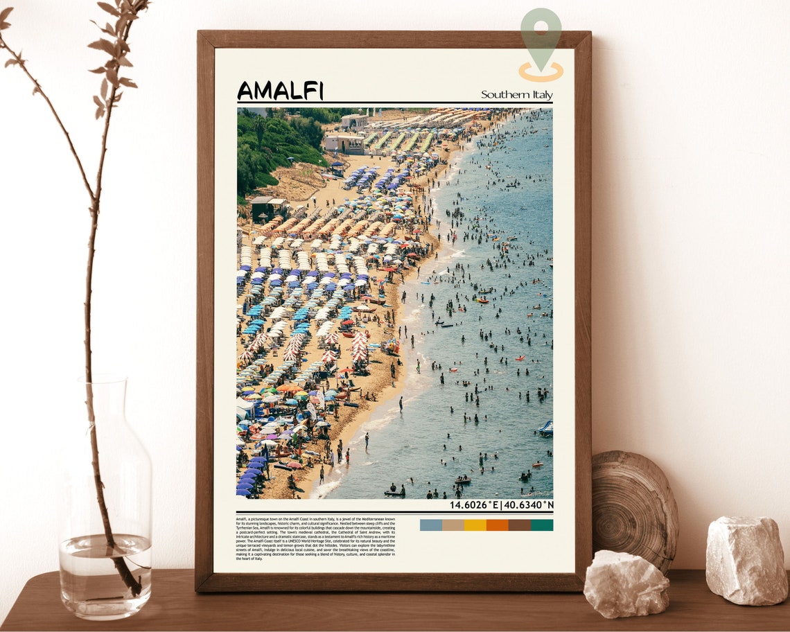 Amalfi Print Amalfi Wall Art Amalfi Poster Amalfi Photo Amalfi Poster Print Amalfi Wall Decor Italy Poster Print Amalfi Italy