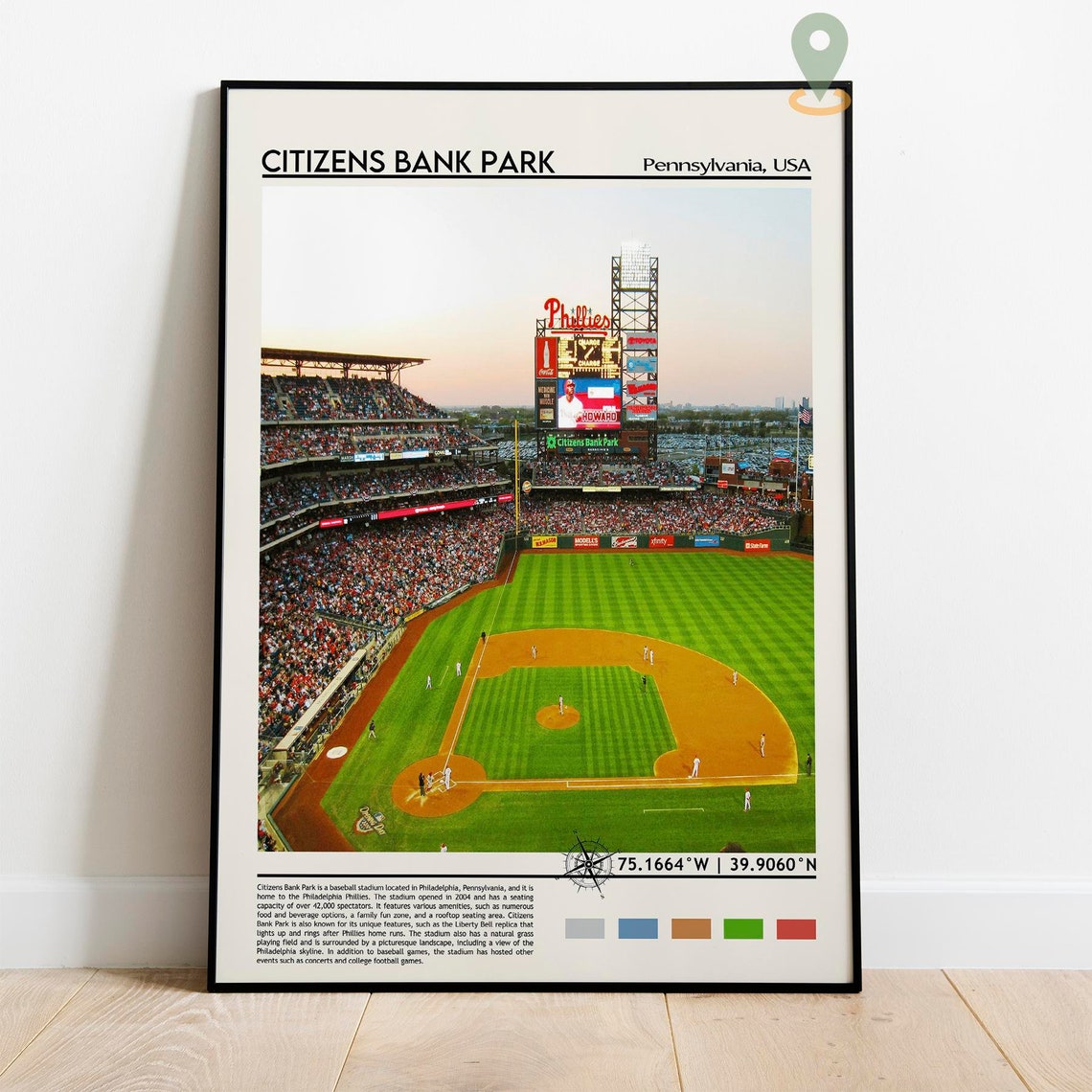 Citizens Bank Park Philadelphia Phillies Baseball Stadium Photo Poster - Image 5