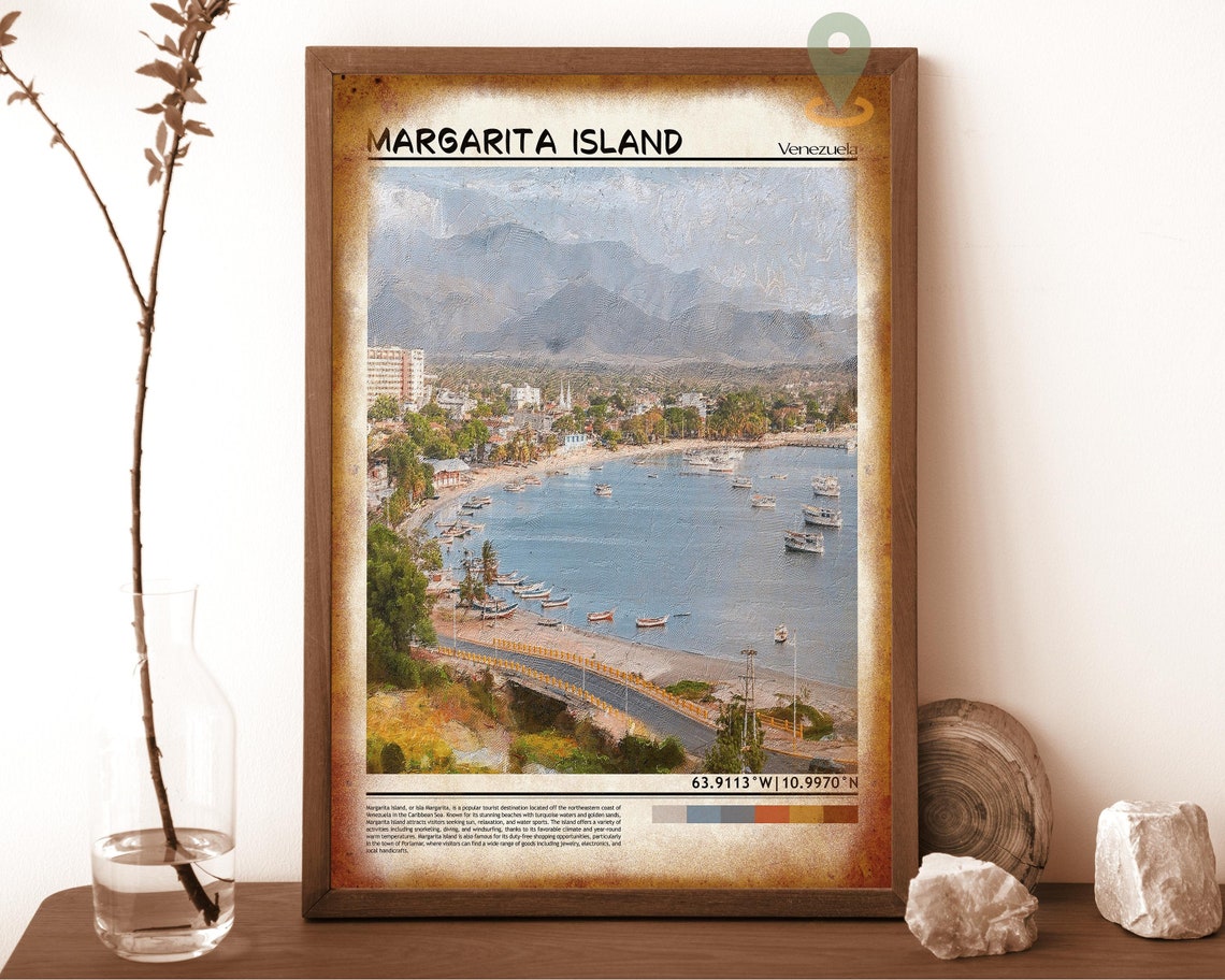 Isla De Margarita Margarita Island Print Margarita Island Wall Art Margarita Island Poster Margarita Island Photo Isla De Margarita Art - Image 6
