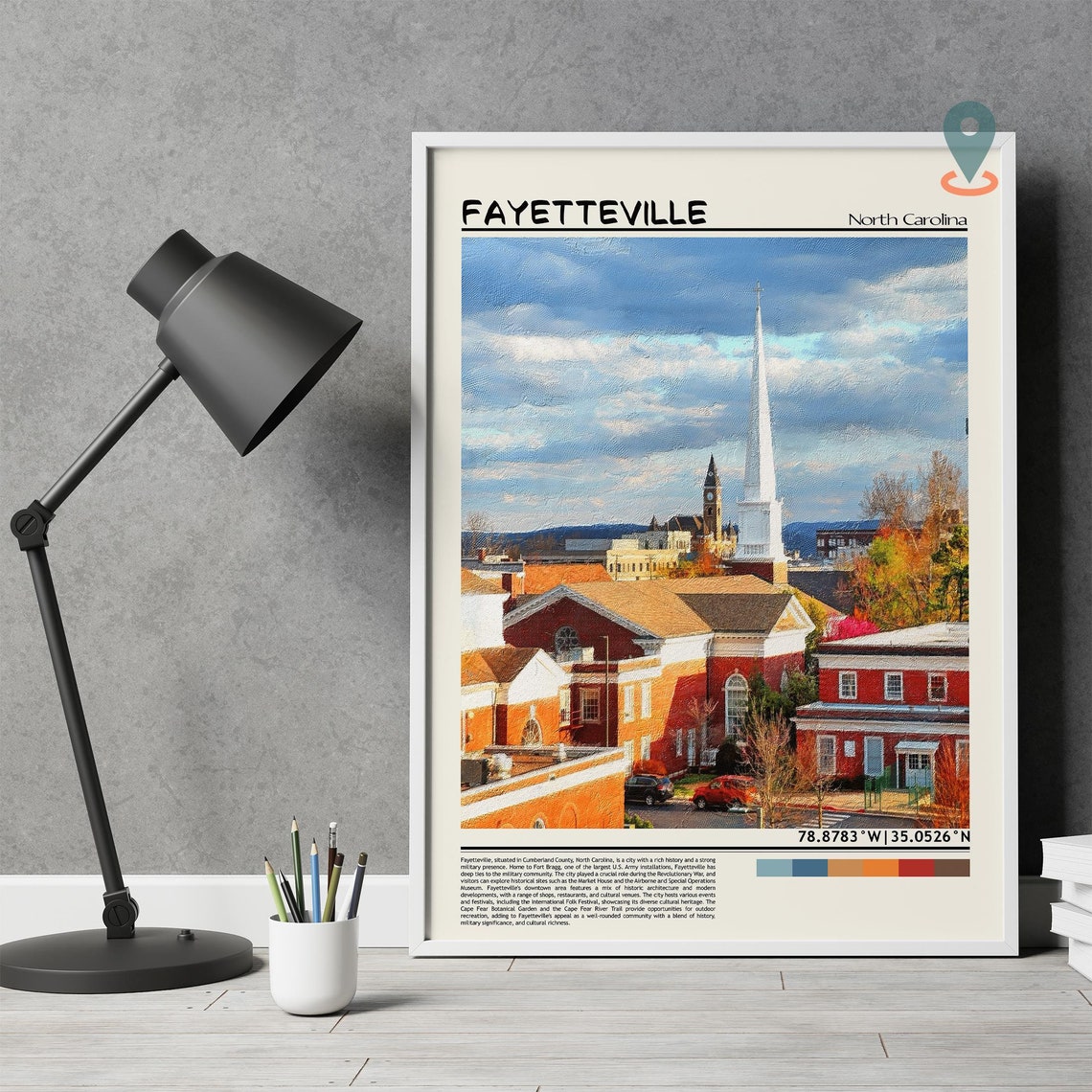 Fayetteville Art Fayetteville Artwork Fayetteville Map Fayetteville Photo Fayetteville Poster Fayetteville Print Fayetteville Travel - Image 4