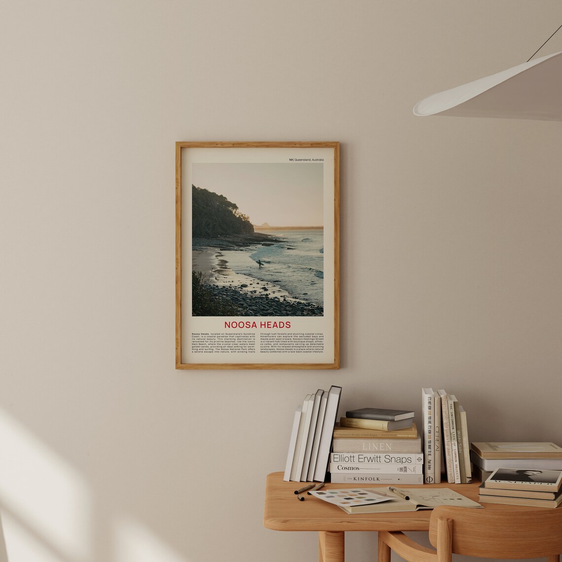 Noosa Heads Travel Poster, Queensland Art Print - Image 2
