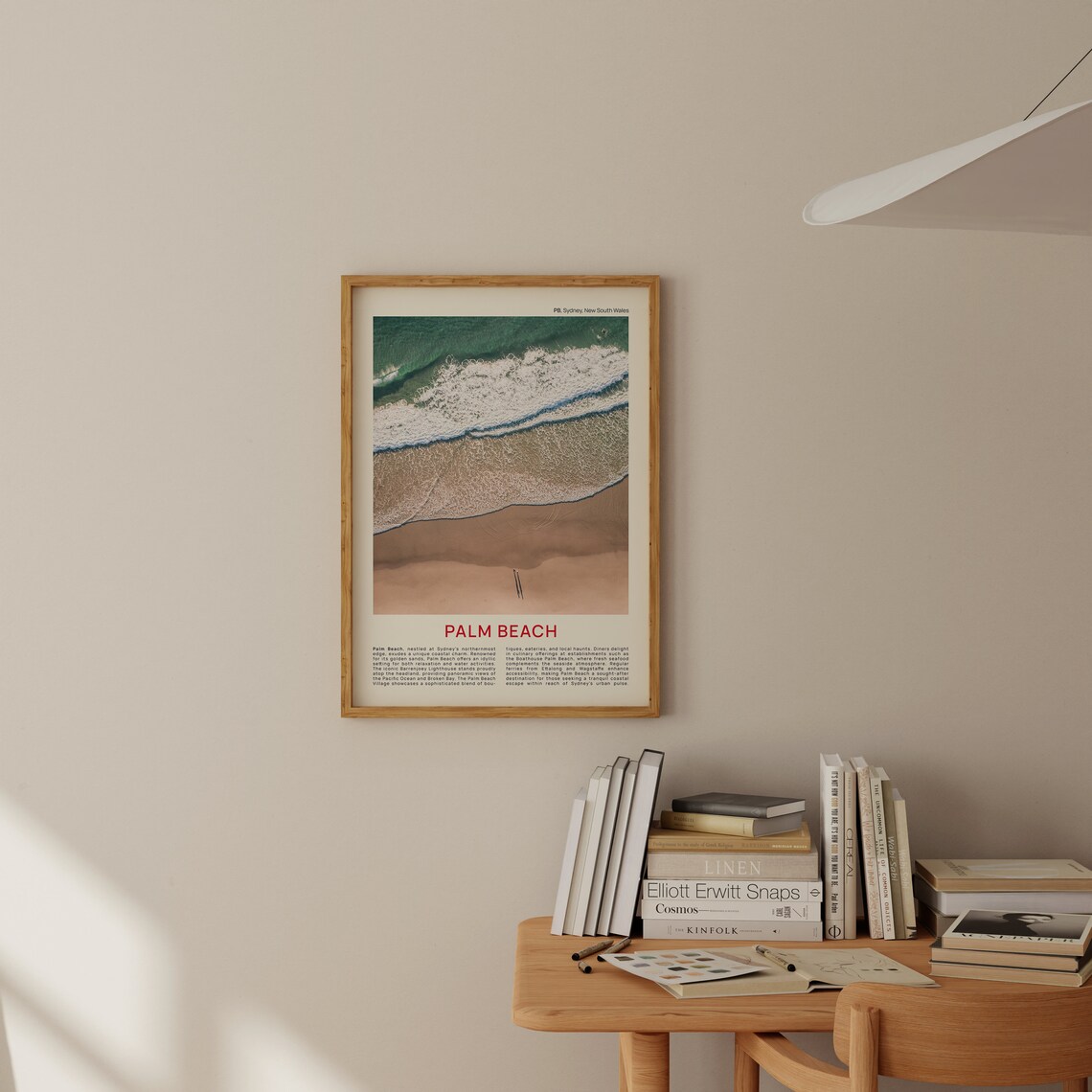 Palm Beach, NSW Australia Travel Poster Print - Image 2