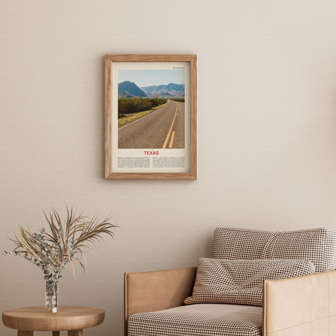 Texas Print Film Photo Texas Wall Art Texas Poster Texas Photo Texas Poster Print Wall Decor Usa Poster Print United States Poster - Image 3