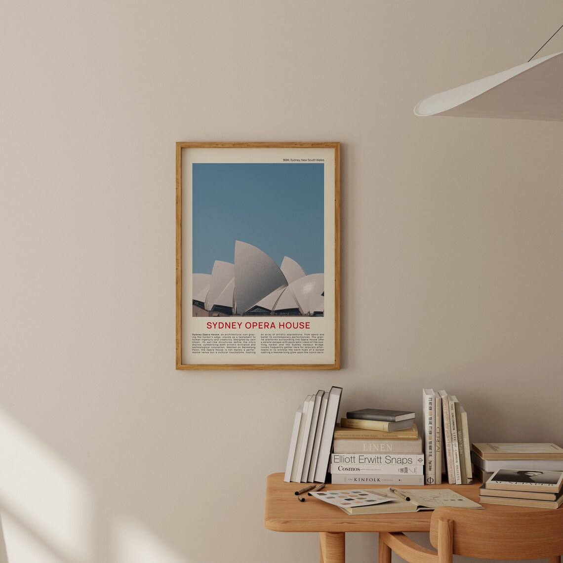 Sydney Opera House White Sails Daytime Film Photography Travel Poster - Image 2