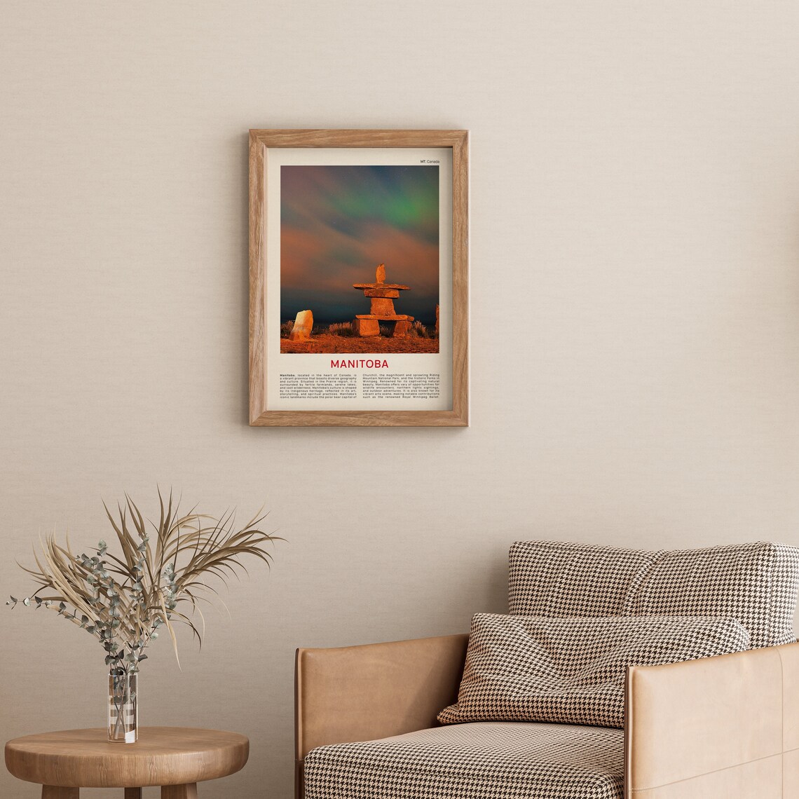 Manitoba Travel Poster, Canada Wall Decor - Image 3