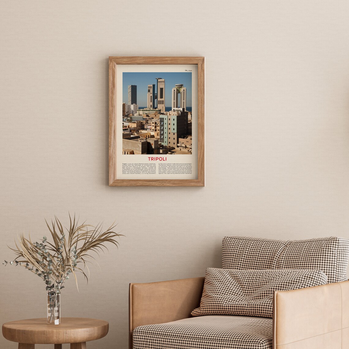 Tripoli Film Photo Poster Print, Libya Wall Decor - Image 3