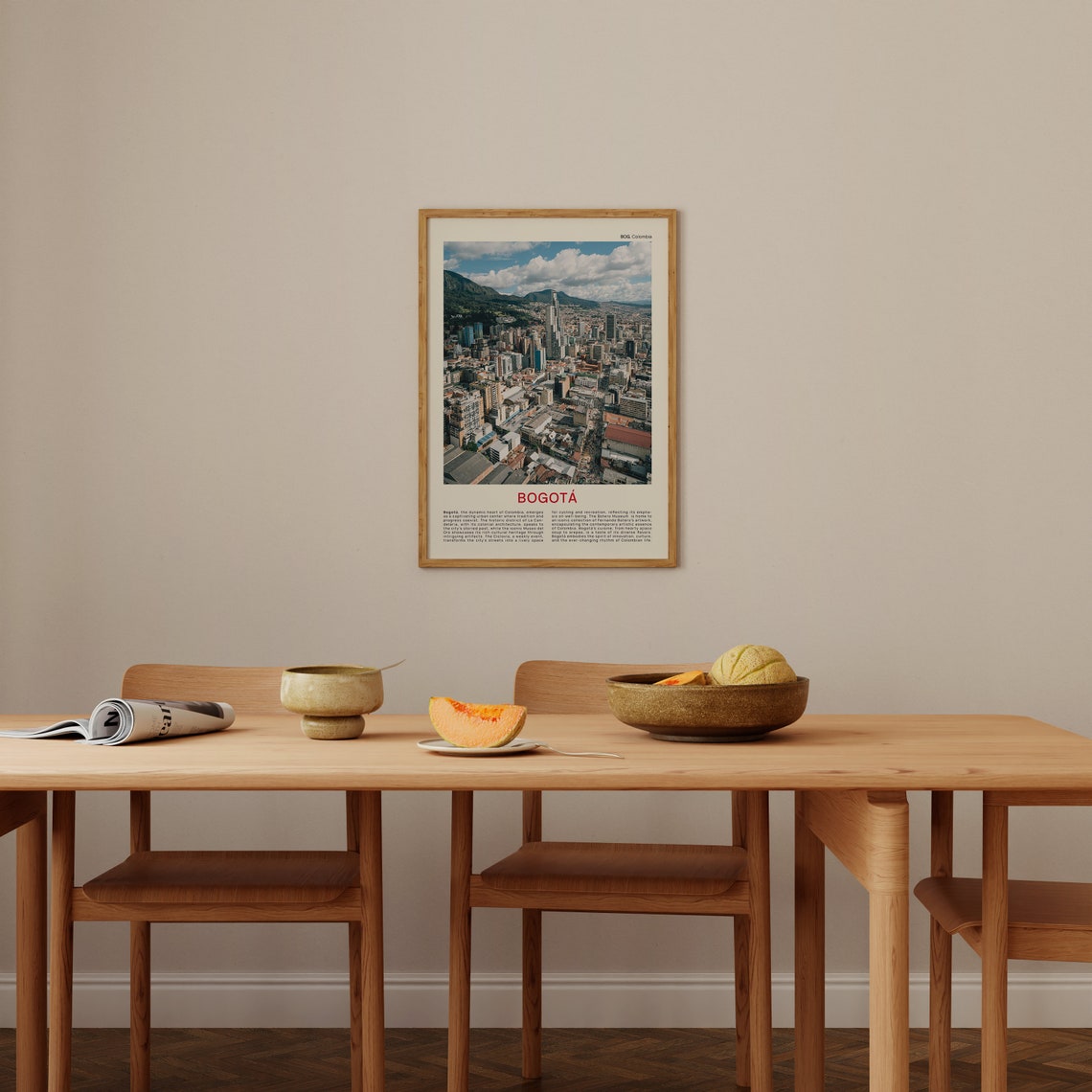 Bogot Print Film Photo Bogot Wall Art Bogota Poster Bogota Photo Bogota Poster Print Colombia Wall Decor Colombia Poster Print - Image 4