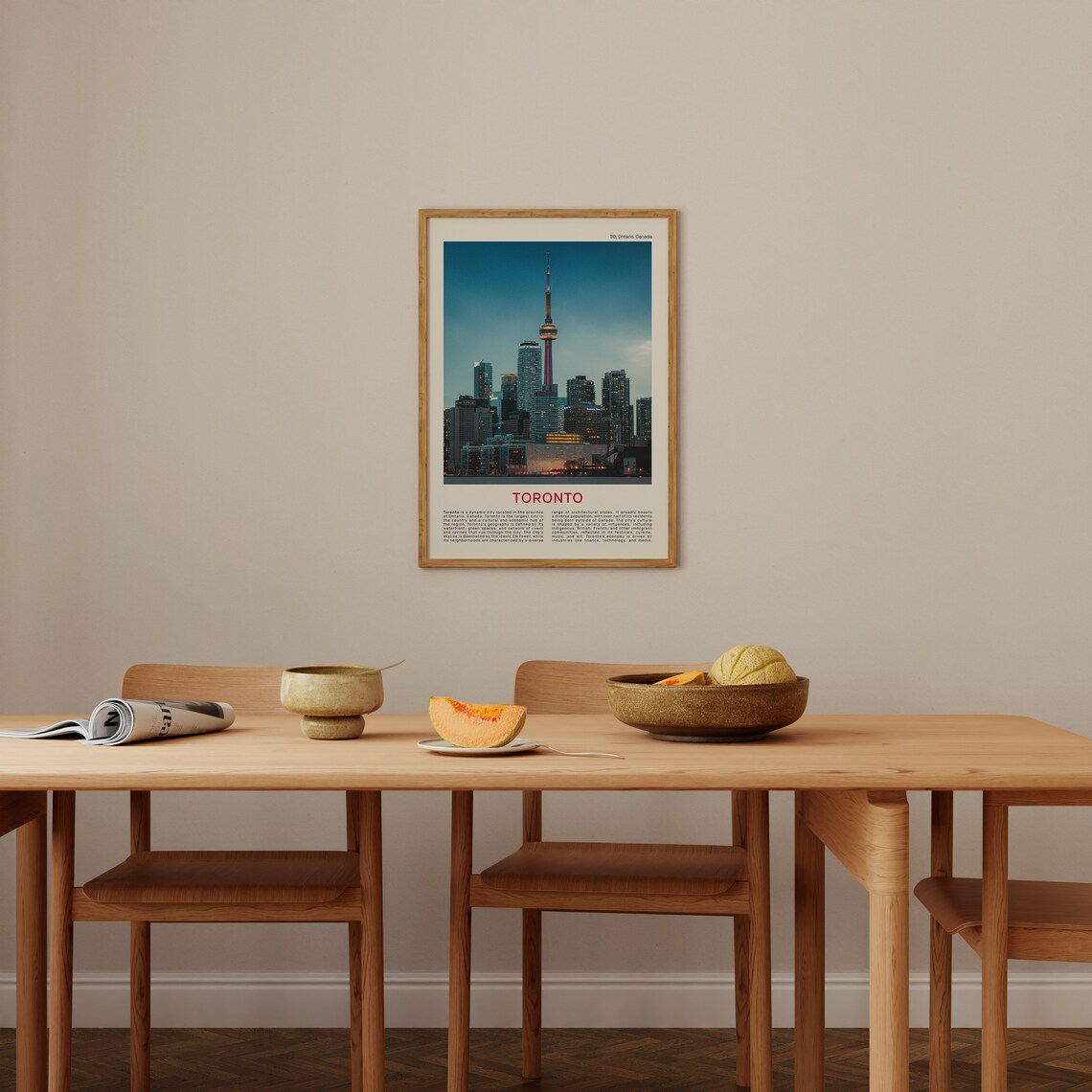Toronto Travel Poster, Ontario Wall Art Print - Image 4