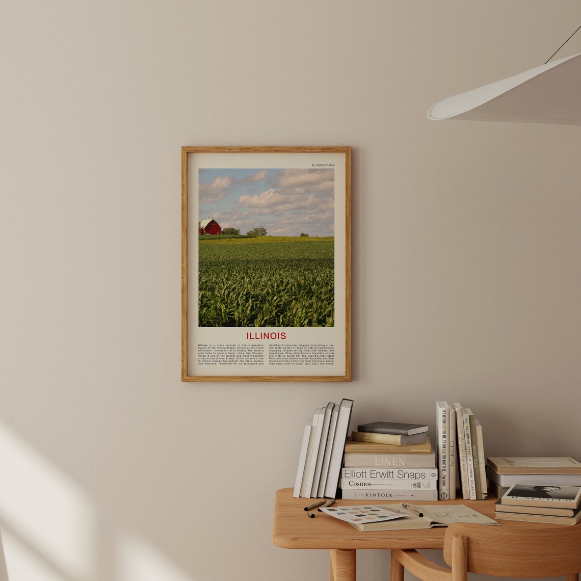 Illinois Print Film Photo Illinois Wall Art Illinois Poster Illinois Photo Illinois Poster Print Illinois Wall Decor Usa Poster Print - Image 2