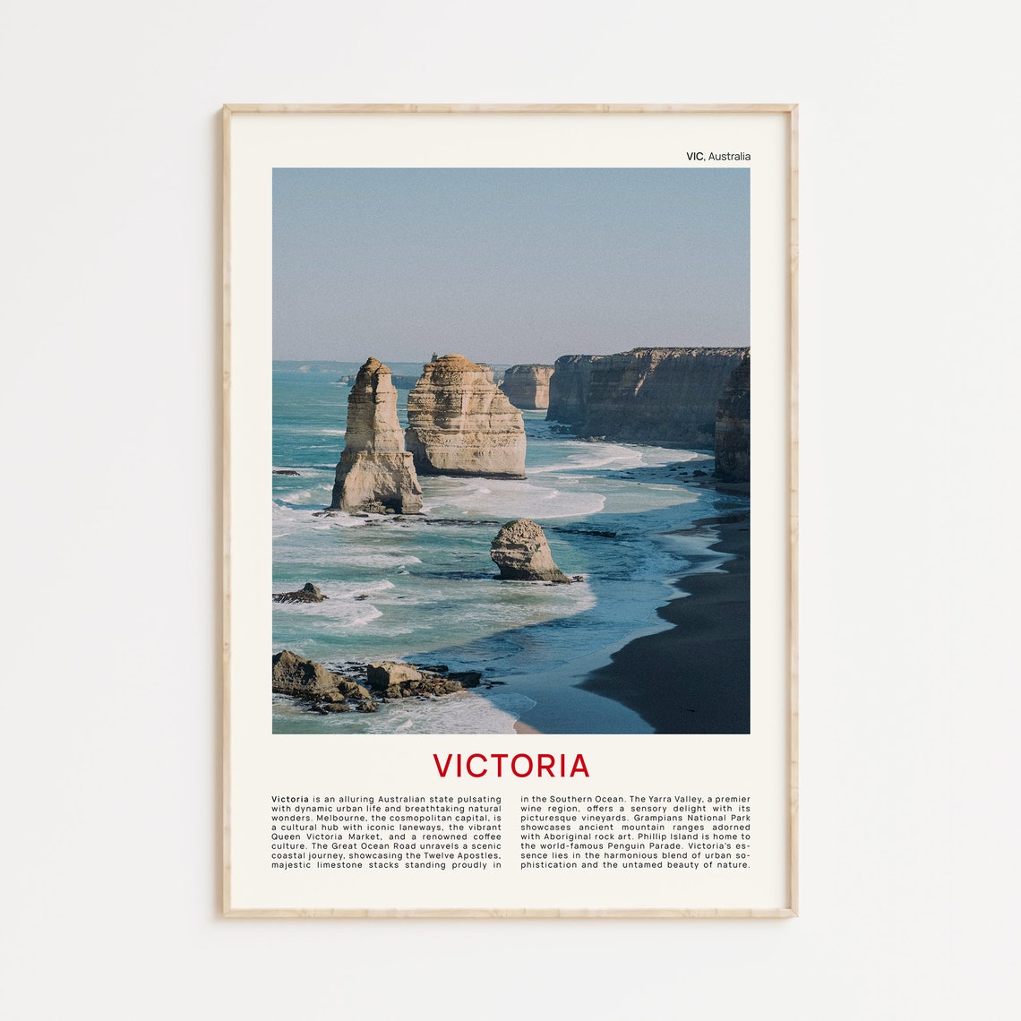 Victoria Print Film Photo Victoria Wall Art Victoria Poster Victoria Photo Victoria Poster Print Australia Wall Decor Vic Australia