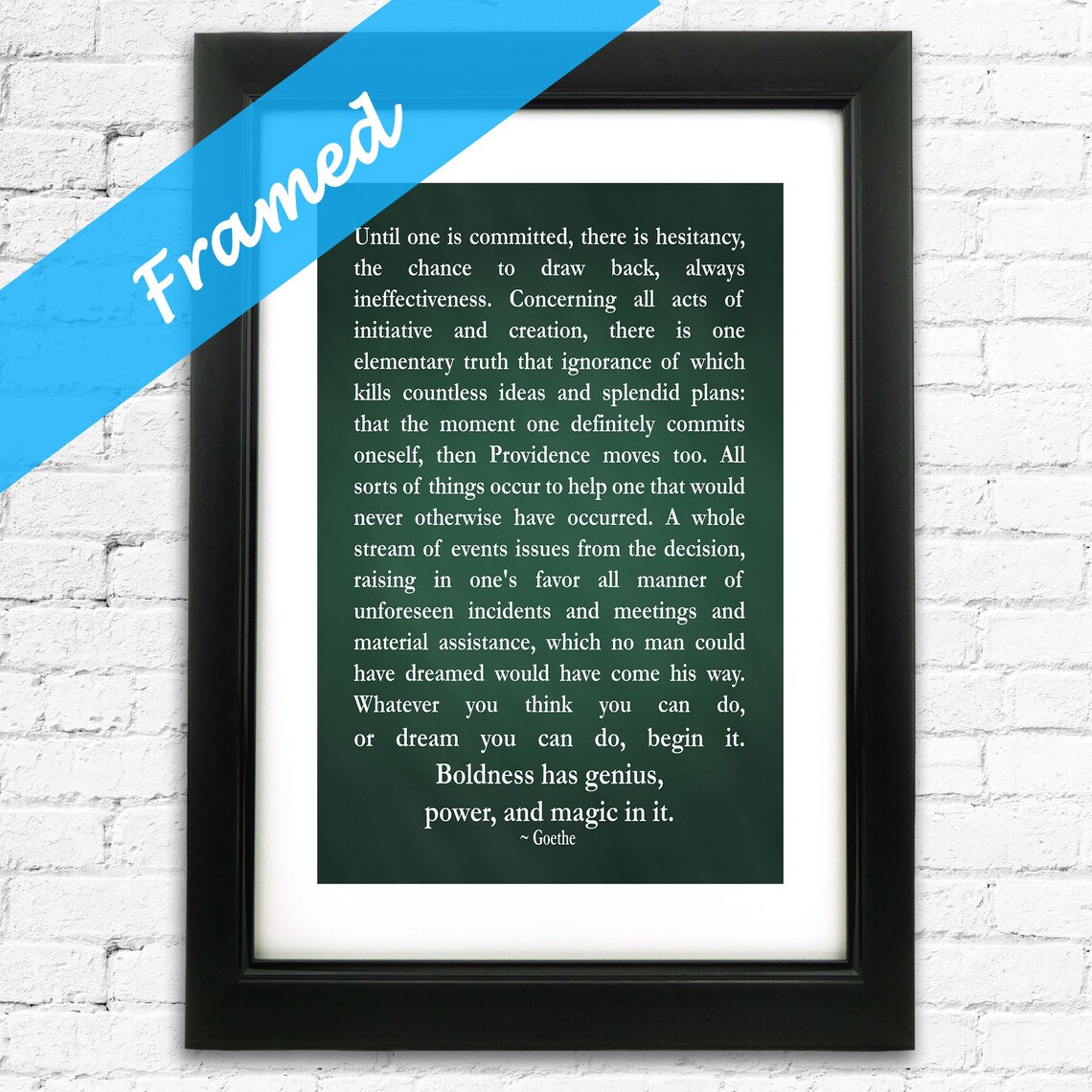 Gift for New Business Entrepreneur, Inspiring Quotation - Image 2