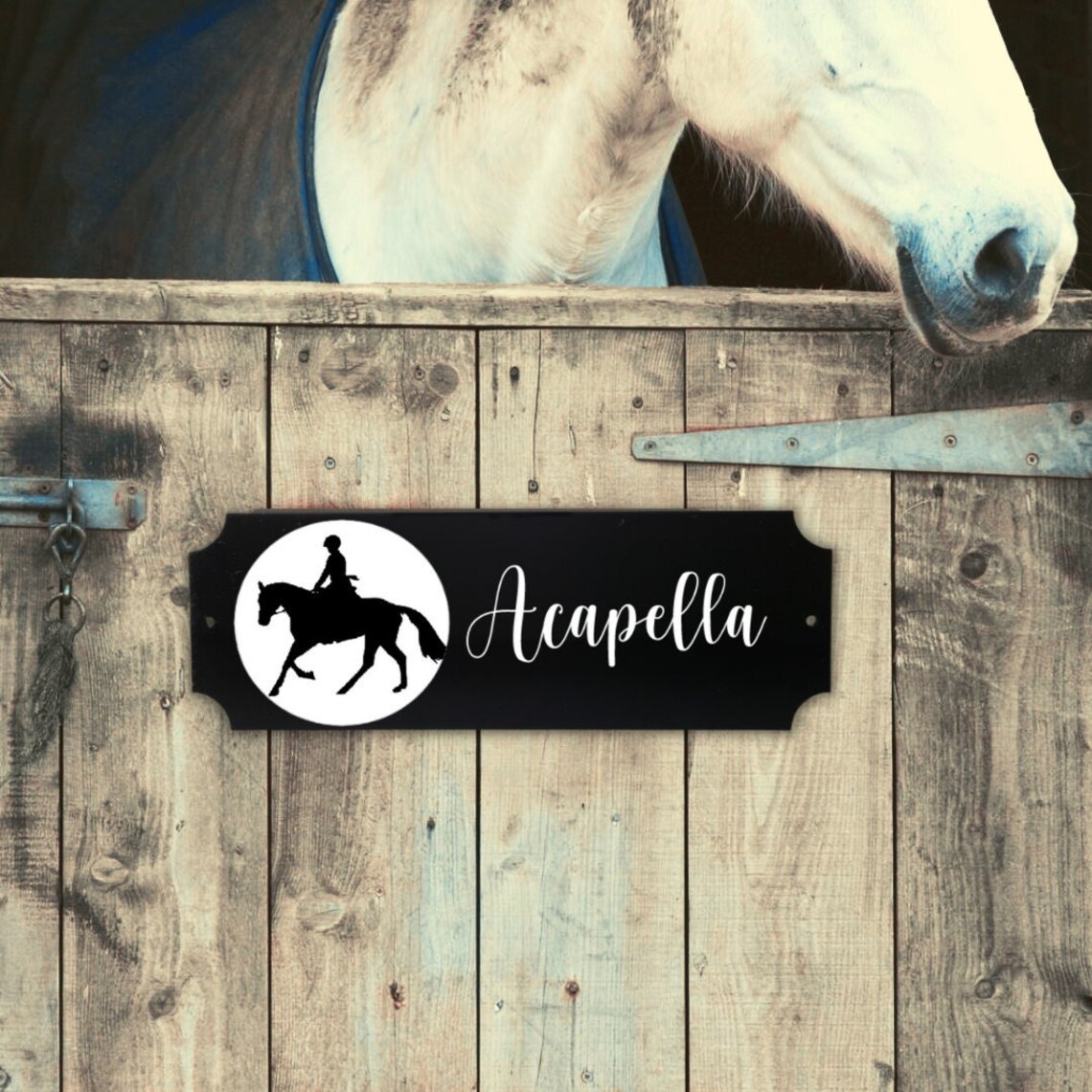Personalised Stable Door Sign, Stable Name Plaque