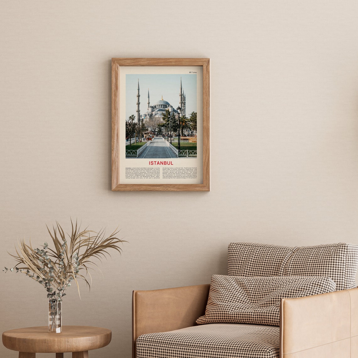 Istanbul Blue Mosque Domes Minarets Sultanahmet Turkey Photo Poster - Image 3