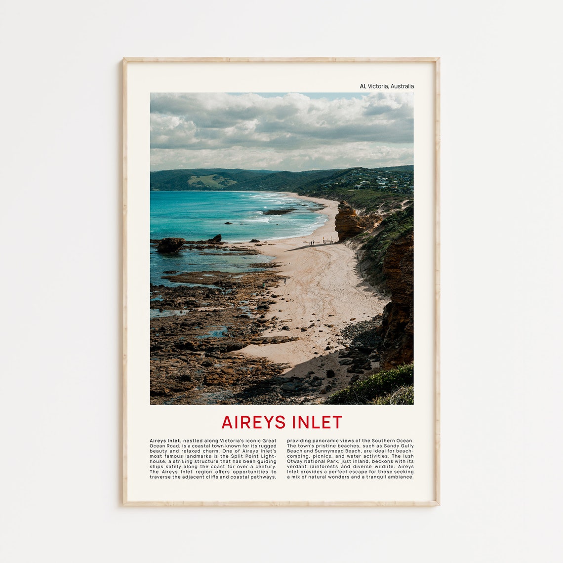 Aireys Inlet Print Film Photo Aireys Inlet Wall Art Aireys Inlet Poster Aireys Inlet Photo Aireys Inlet Poster Print Aireys Inlet Vic