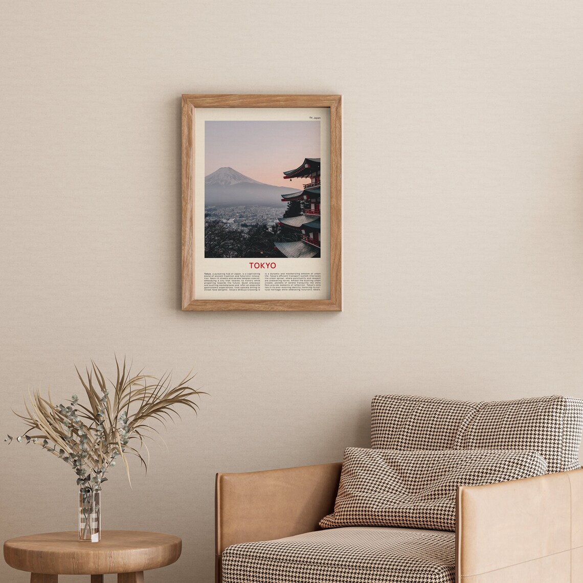 Tokyo Travel Poster, Japan Wall Decor Art Print - Image 3