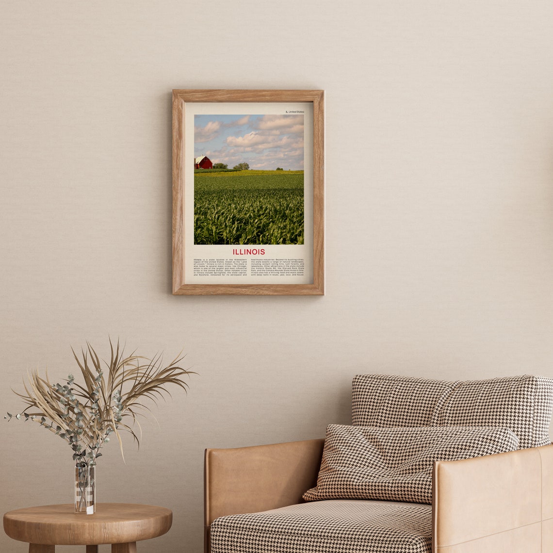 Illinois Print Film Photo Illinois Wall Art Illinois Poster Illinois Photo Illinois Poster Print Illinois Wall Decor Usa Poster Print - Image 3