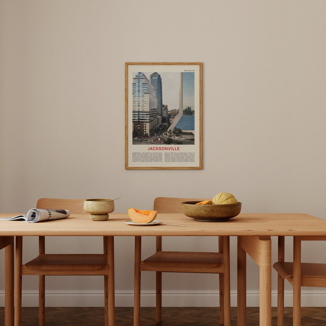 Jacksonville Print Film Photo Jacksonville Wall Art Jacksonville Poster Jacksonville Photo Jacksonville Poster Print Florida Wall Decor - Image 4
