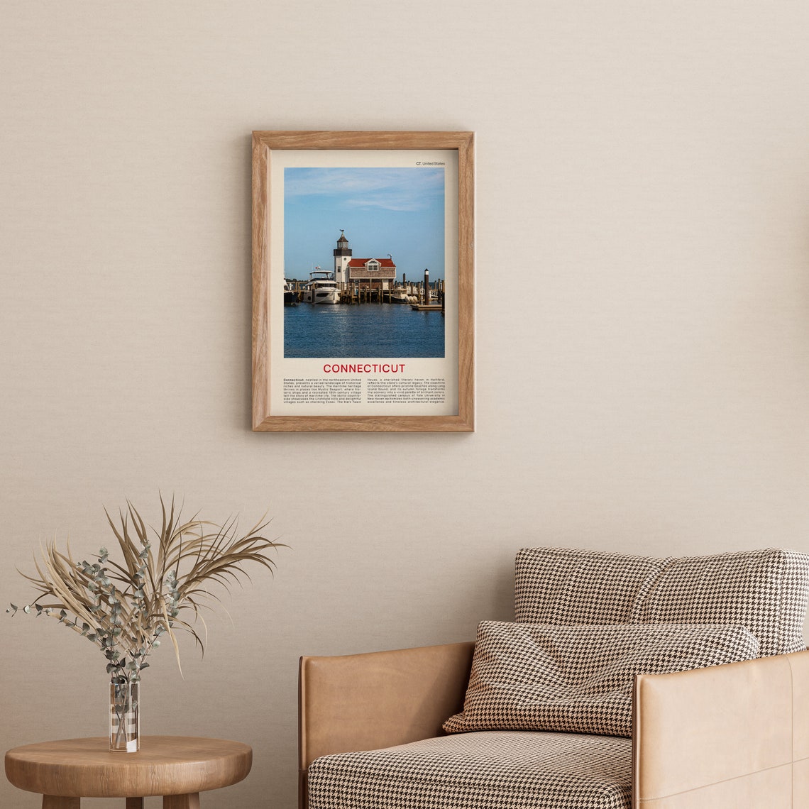 Connecticut Print Film Photo Connecticut Wall Art Connecticut Poster Connecticut Photo Connecticut Poster Print Usa Wall Decor Usa Art - Image 3