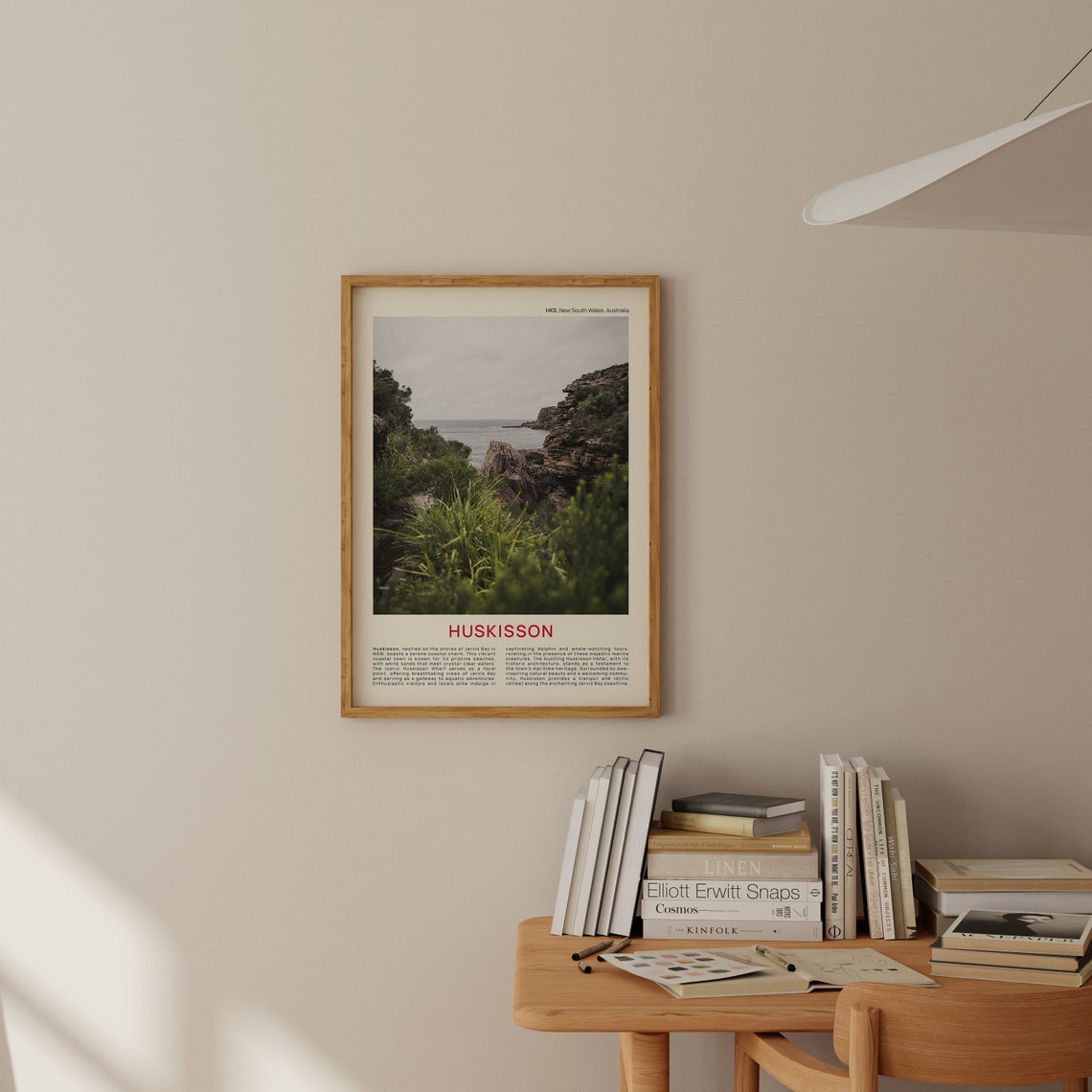 Huskisson Australia Jervis Bay Wild Rocky Headlands Coast Photo Poster - Image 3