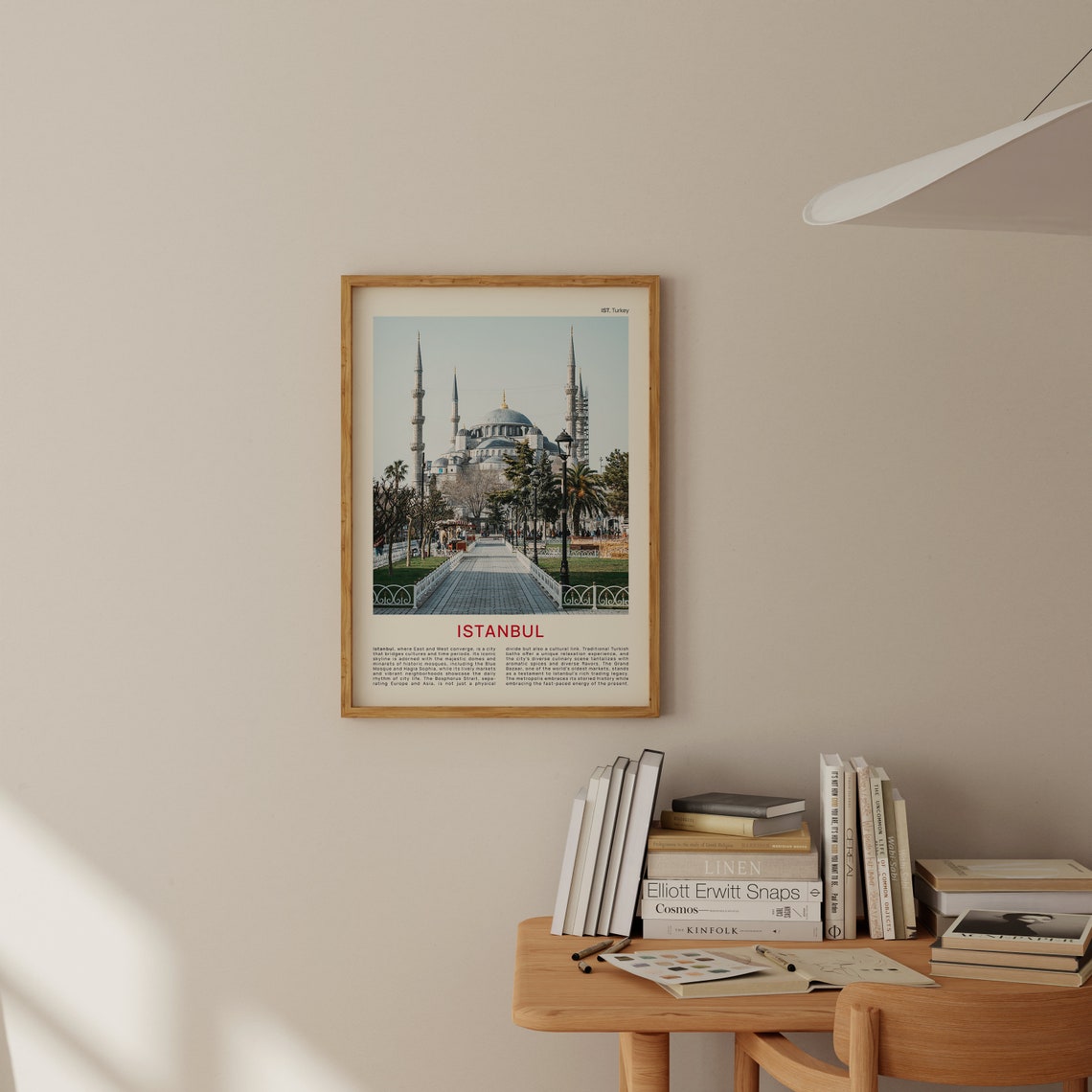 Istanbul Blue Mosque Domes Minarets Sultanahmet Turkey Photo Poster - Image 2