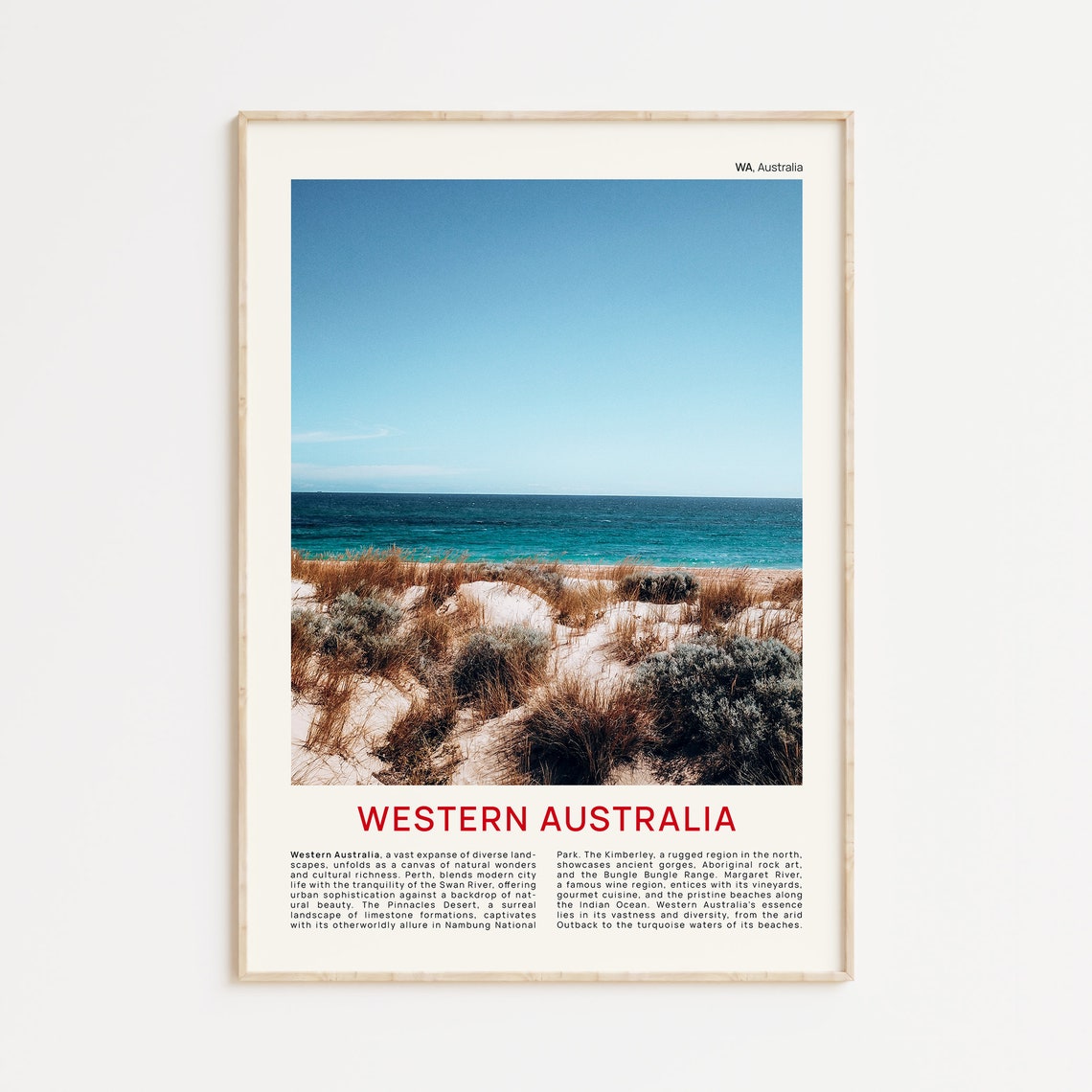 Western Australia Print Film Photo Western Australia Wall Art Western Australia Poster Western Australia Photo Western Australia Print