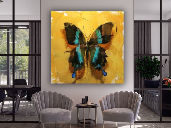 Butterfly Wall Art Butterfly Print Art Home Decor Wall Art Living Room Wall Art