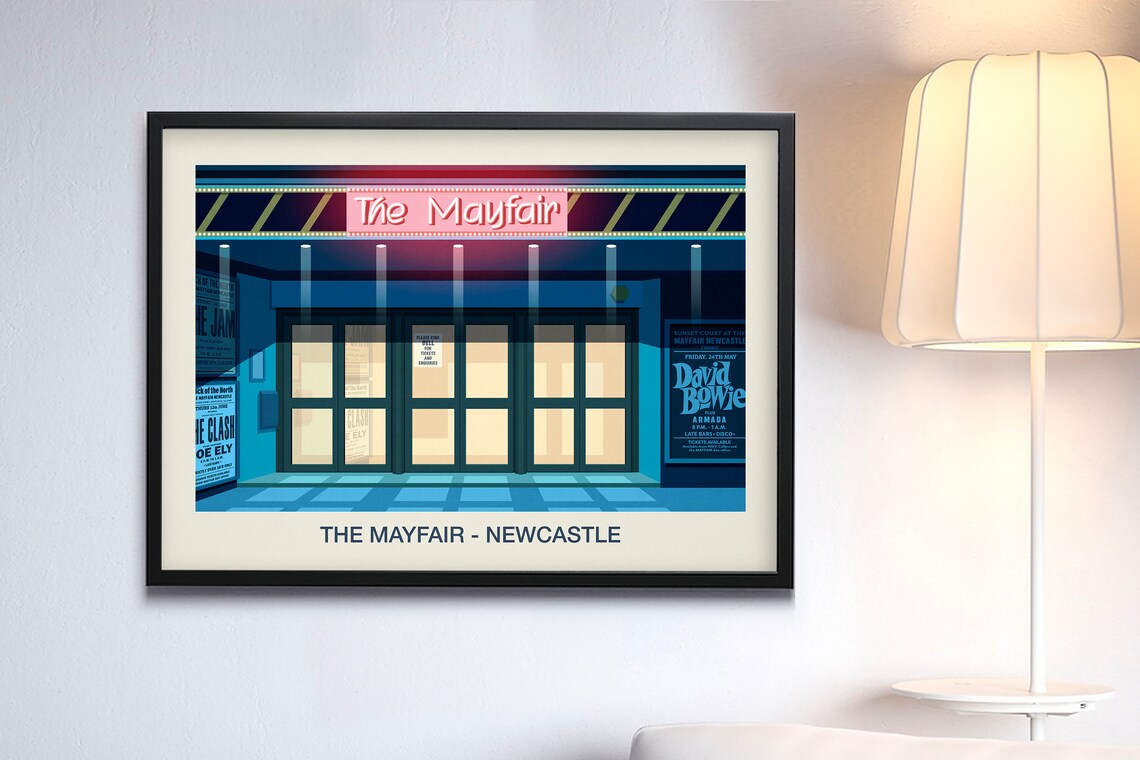 The Mayfair Ballroom Newcastle Poster Print - Image 3