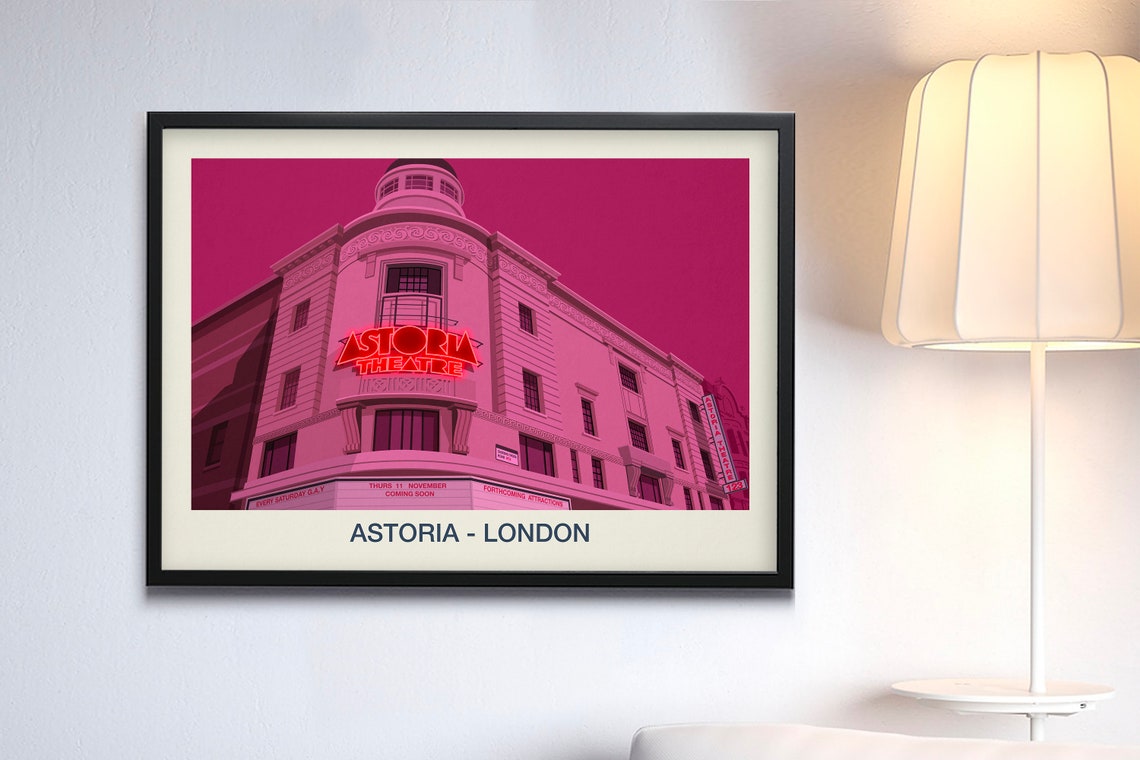 Astoria Nightclub Poster, Nightclub Prints - Image 3