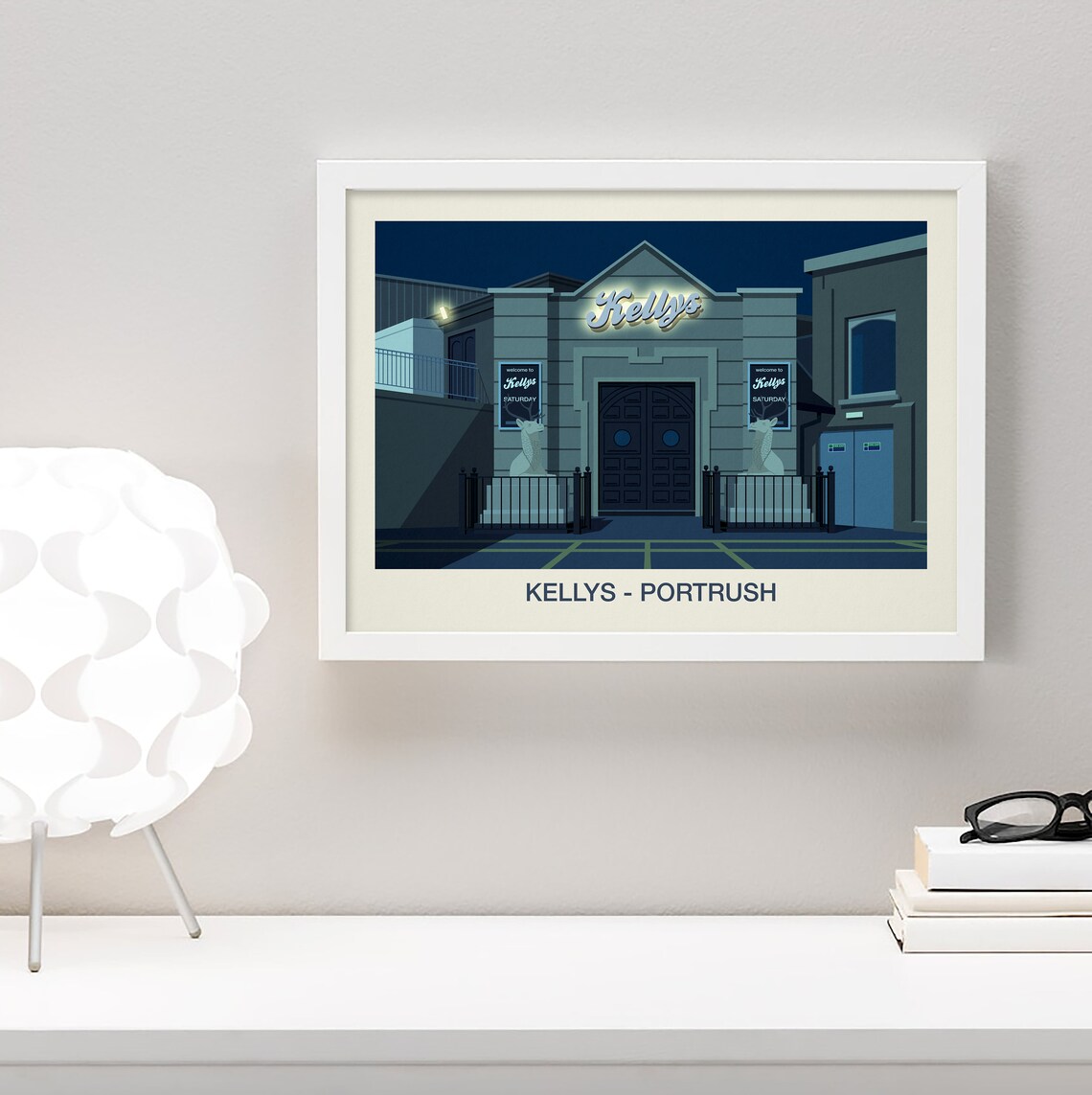 Kellys Nightclub Poster, Nightclub Art Print - Image 4
