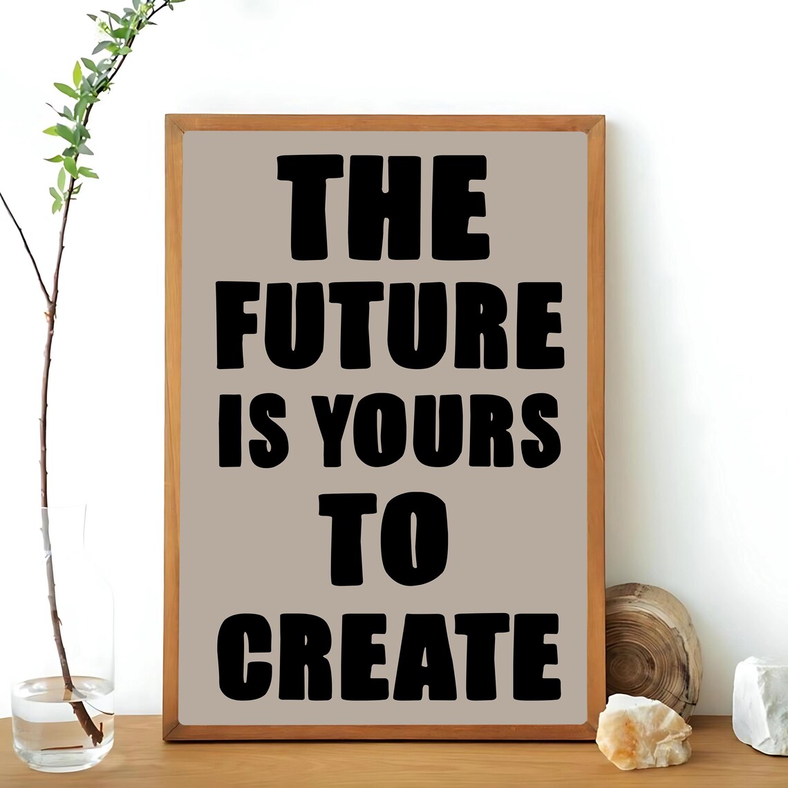 The Future Is Yours To Create, Motivational Quote - Image 3