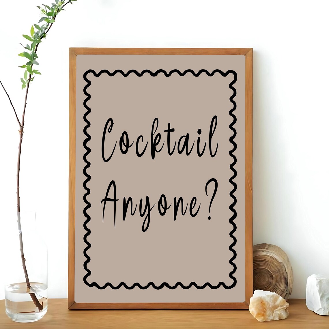 Cocktail Poster, Retro Vintage 70s Bar Cart Art - Image 3