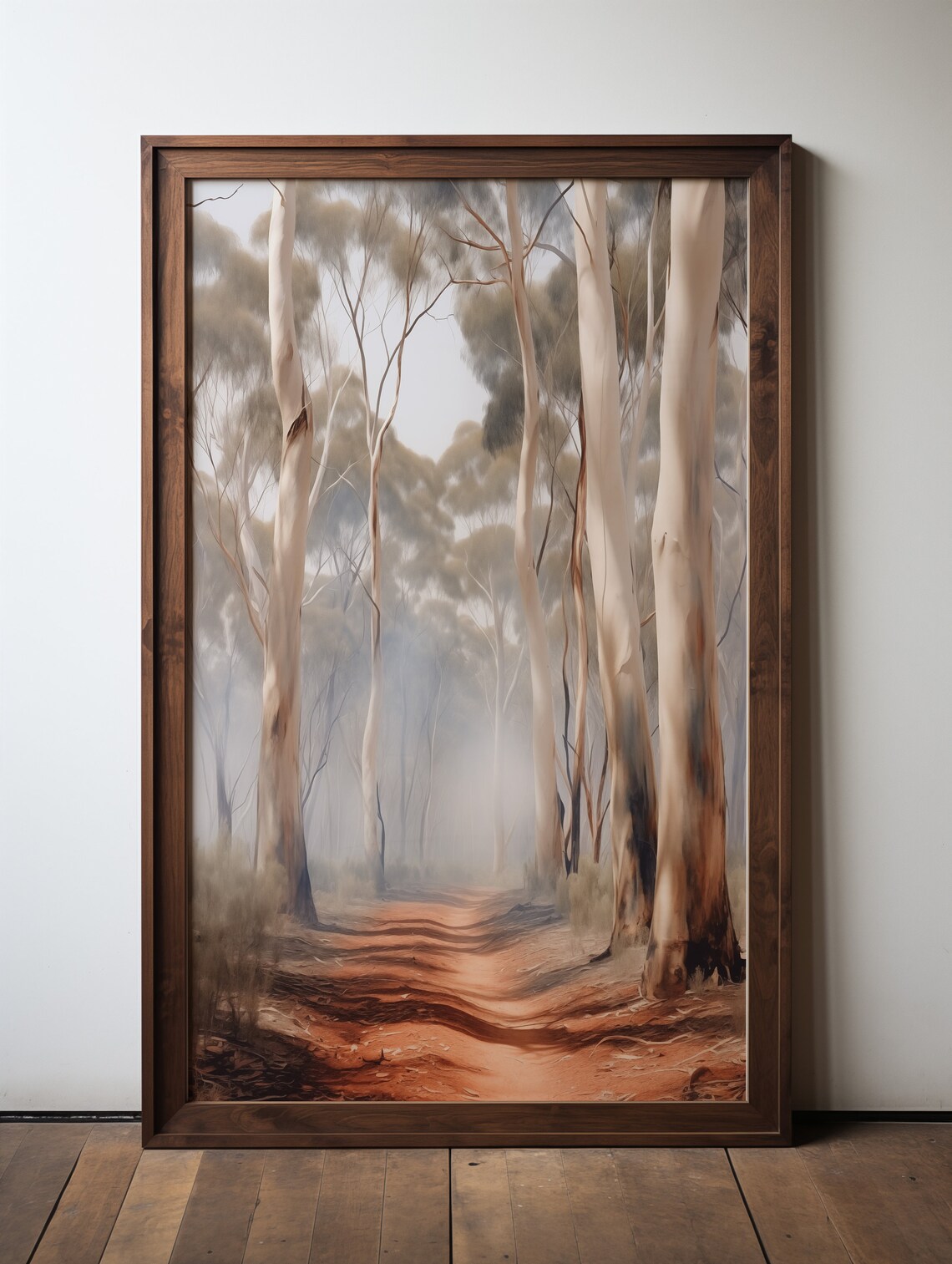 Australian Eucalyptus Trees Art Print, Outback Bush - Image 5