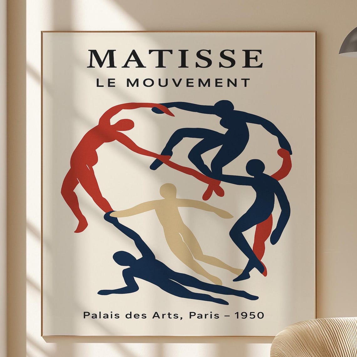Matisse Dance Poster Le Mouvement Cutout Art