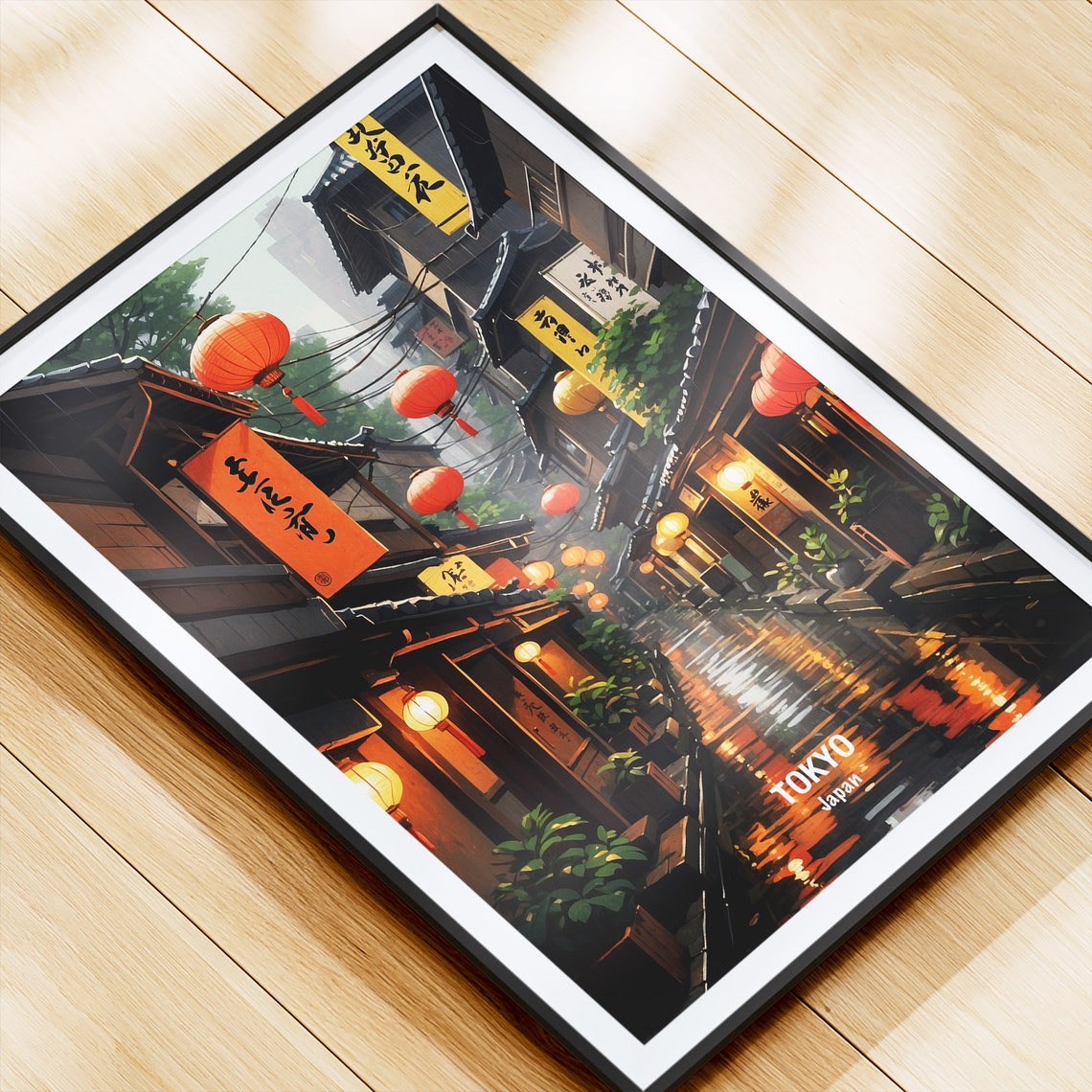 Tokyo Japan Travel Poster Tokyo Skyline Print Japanese Culture Art Vintage Travel Decor Gift For Travelers Home Wall Art - Image 4