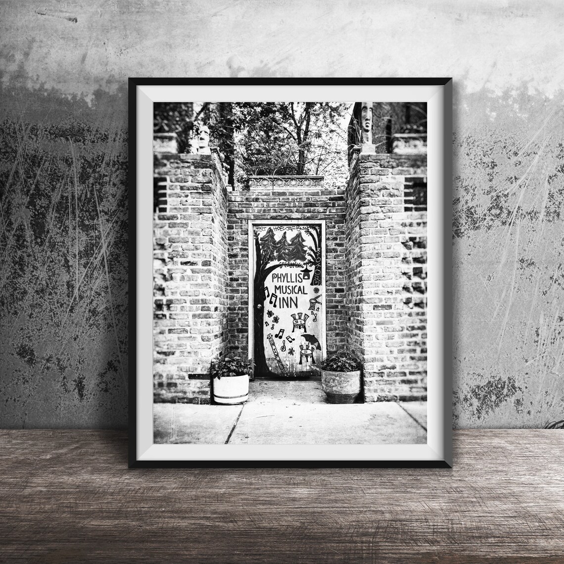 Phyllis Musical Inn Chicago Travel Poster, Wicker Park - Image 2