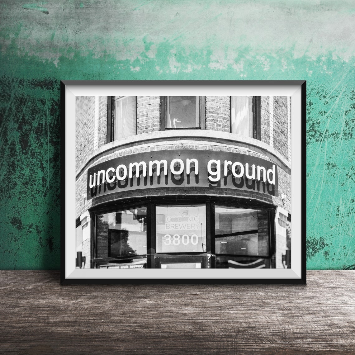 Uncommon Ground Chicago Lakeview Brewery Restaurant Sign Poster - Image 2