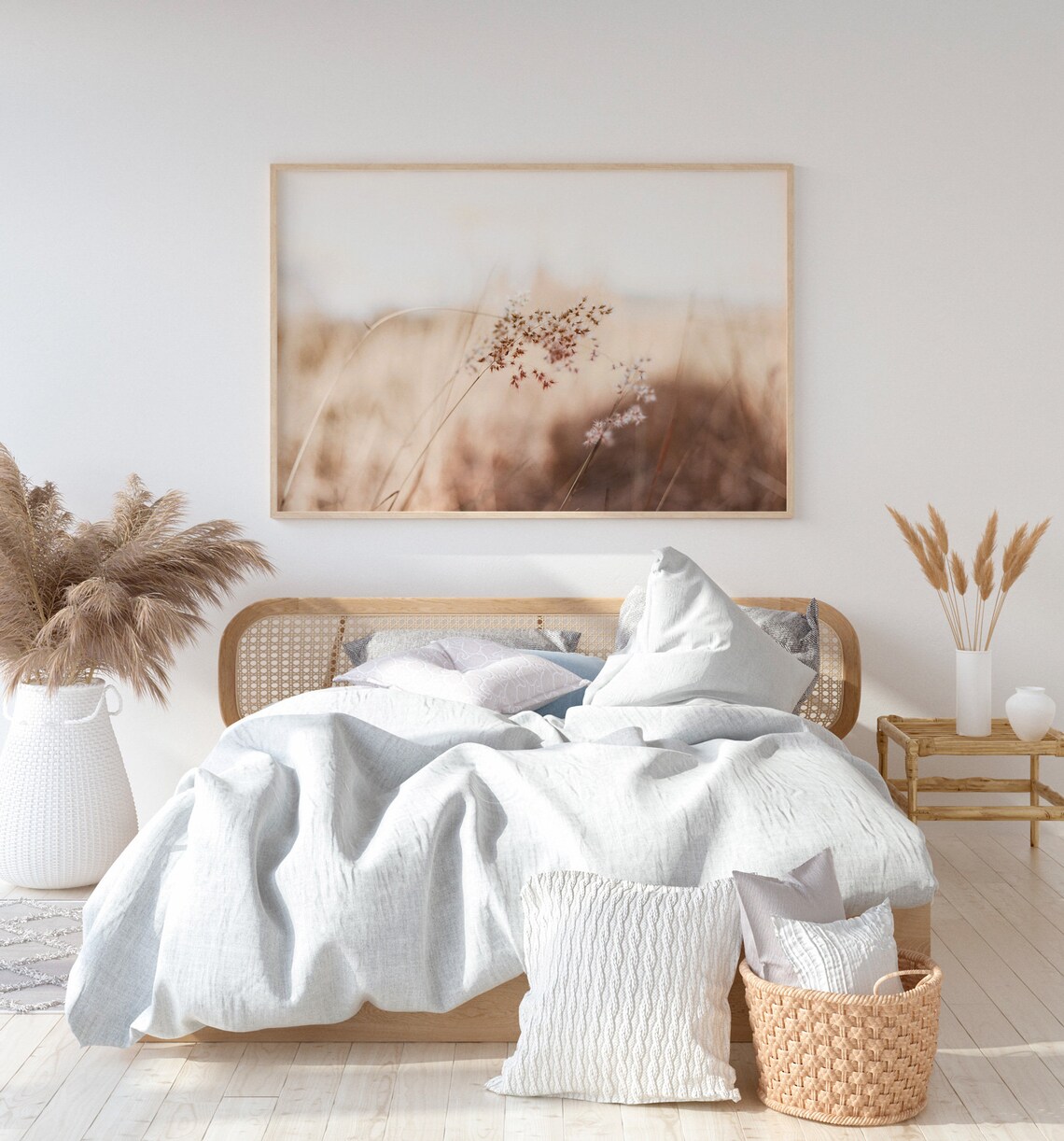 Boho Decor Bedroom Over The Bed Wall Art - Image 4