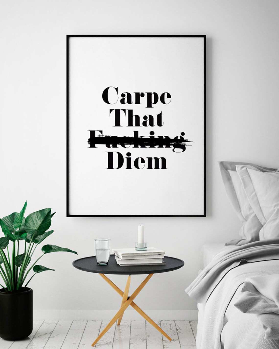 Carpe Diem Leadership Quotes Motivational Poster - Image 3