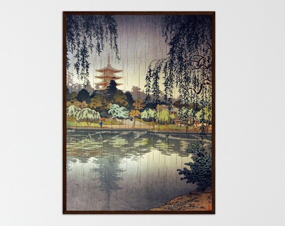 Japanese Ukiyo - Vintage Landscape Art
