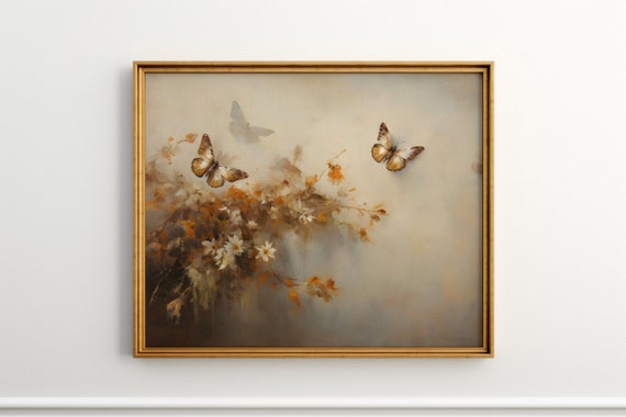 Butterfly Ballet Antique Print