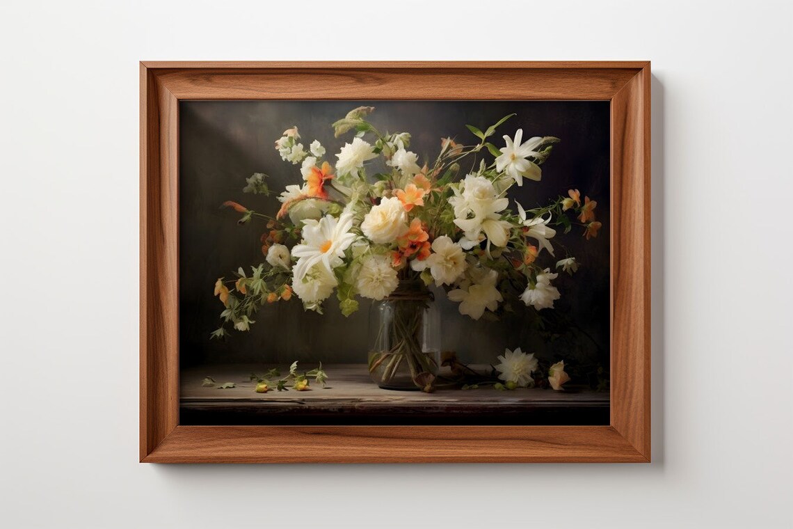 Rustic Bouquet, A Dance Of Light And Shadow