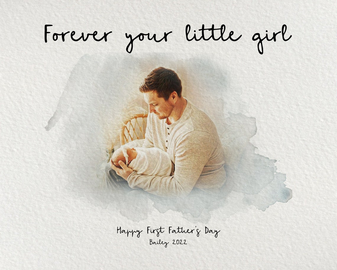 Personalized Fathers Day Gift Custom Dad Portrait Fathers Day Unforgettable Personalised Dad Drawing Art Gift Meaningful Artwork - Image 7